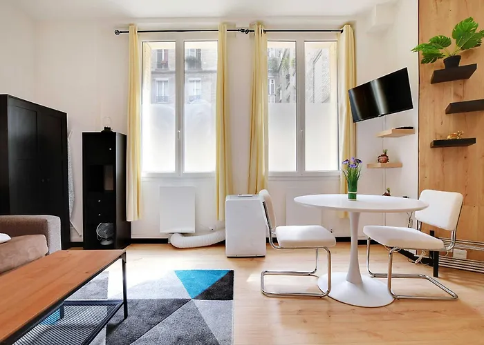 Peaceful Studio - 2P - Buttes-Chaumont With Ac